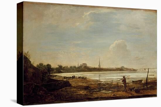 View of Southampton, 1819-John Linnell-Stretched Canvas