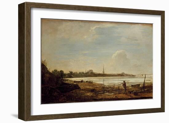 View of Southampton, 1819-John Linnell-Framed Giclee Print