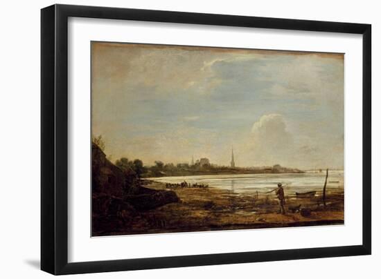 View of Southampton, 1819-John Linnell-Framed Giclee Print