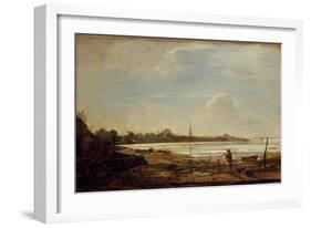 View of Southampton, 1819-John Linnell-Framed Giclee Print
