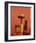 View of Space Needle and Seattle Buildings, Seattle, Washington, USA-Stuart Westmorland-Framed Photographic Print