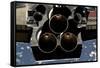 View of Space Shuttle Discovery's Three Main Engines-null-Framed Stretched Canvas