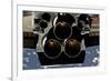 View of Space Shuttle Discovery's Three Main Engines-null-Framed Photographic Print