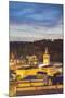 View of Spoleto at Dusk, Umbria, Italy-Ian Trower-Mounted Photographic Print