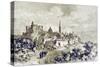 View of Spoleto, Illustration from 'History of Rome' by Victor Duruy, Published 1884-Charles Barbant-Stretched Canvas