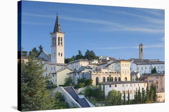 View of Spoleto, Umbria, Italy-Ian Trower-Stretched Canvas