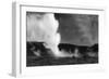 View of Springer's Hot Springs Steam Rising - Fernley, NV-Lantern Press-Framed Art Print