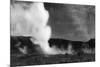 View of Springer's Hot Springs Steam Rising - Fernley, NV-Lantern Press-Mounted Art Print
