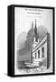 View of St Augstine, Watling Street, City of London, 1850-null-Framed Stretched Canvas