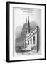 View of St Augstine, Watling Street, City of London, 1850-null-Framed Giclee Print