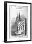 View of St Augstine, Watling Street, City of London, 1850-null-Framed Giclee Print