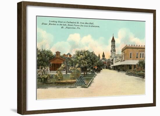 View of St.Augustine, Florida-null-Framed Art Print