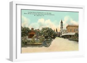 View of St.Augustine, Florida-null-Framed Art Print