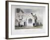 View of St Bartholomew's Chapel, Kingsland Road, Hackney, London, 1851-John Wykeham Archer-Framed Giclee Print