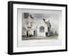 View of St Bartholomew's Chapel, Kingsland Road, Hackney, London, 1851-John Wykeham Archer-Framed Giclee Print