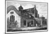 View of St Bartholomew's Chapel, Kingsland Road, Hackney, London, C1830-null-Mounted Giclee Print