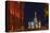 View of St Basil's Cathedral from Manezh Square.-Jon Hicks-Stretched Canvas