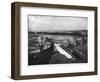View of St. Benezet Bridge and the City Walls, Avignon-null-Framed Giclee Print