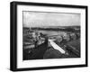 View of St. Benezet Bridge and the City Walls, Avignon-null-Framed Giclee Print