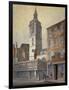 View of St Dionis Backchurch, City of London, 1815-William Pearson-Framed Giclee Print