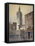 View of St Dionis Backchurch, City of London, 1815-William Pearson-Framed Stretched Canvas