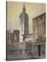 View of St Dionis Backchurch, City of London, 1815-William Pearson-Stretched Canvas