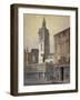 View of St Dionis Backchurch, City of London, 1815-William Pearson-Framed Giclee Print