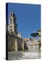 View of St Francis Square and Basilica of St Francis of Assisi-null-Stretched Canvas