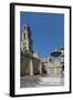 View of St Francis Square and Basilica of St Francis of Assisi-null-Framed Giclee Print