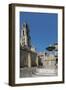 View of St Francis Square and Basilica of St Francis of Assisi-null-Framed Giclee Print