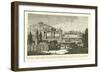 View of St. Germain Des Pres and of the Pre-Aux-Clercs During the Reign of Charles V-null-Framed Giclee Print