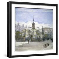 View of St Helen's Church, Bishopsgate, City of London, 1883-John Crowther-Framed Giclee Print