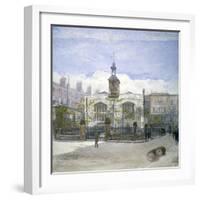 View of St Helen's Church, Bishopsgate, City of London, 1883-John Crowther-Framed Giclee Print