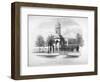 View of St James' Church, West Hackney, London, C1825-James Carter-Framed Giclee Print