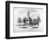 View of St James' Church, West Hackney, London, C1825-James Carter-Framed Giclee Print