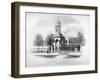 View of St James' Church, West Hackney, London, C1825-James Carter-Framed Giclee Print