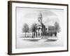 View of St James' Church, West Hackney, London, C1825-James Carter-Framed Giclee Print