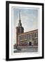 View of St James's Church, Piccadilly from Jermyn Street, London, 1806-Frederick Nash-Framed Giclee Print