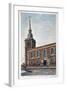 View of St James's Church, Piccadilly from Jermyn Street, London, 1806-Frederick Nash-Framed Giclee Print