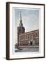 View of St James's Church, Piccadilly from Jermyn Street, London, 1806-Frederick Nash-Framed Giclee Print