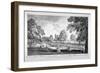 View of St James's Park from Rosamond's Pond, Westminster, London, 1745-William Henry Toms-Framed Giclee Print