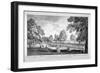 View of St James's Park from Rosamond's Pond, Westminster, London, 1745-William Henry Toms-Framed Giclee Print