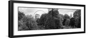 View of St James's Park Lake and Big Ben - London - UK - England - United Kingdom - Europe-Philippe Hugonnard-Framed Photographic Print