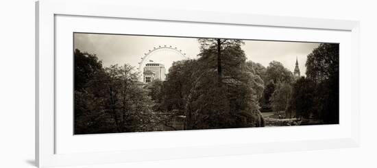 View of St James's Park Lake and Big Ben - London - UK - England - United Kingdom - Europe-Philippe Hugonnard-Framed Photographic Print