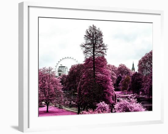 View of St James's Park Lake and Big Ben - London - UK - England - United Kingdom - Europe-Philippe Hugonnard-Framed Photographic Print