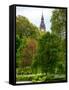 View of St James's Park Lake and Big Ben - London - UK - England - United Kingdom - Europe-Philippe Hugonnard-Framed Stretched Canvas