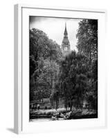 View of St James's Park Lake and Big Ben - London - UK - England - United Kingdom - Europe-Philippe Hugonnard-Framed Photographic Print