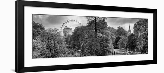 View of St James's Park Lake and Big Ben - London - UK - England - United Kingdom - Europe-Philippe Hugonnard-Framed Photographic Print