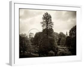 View of St James's Park Lake and Big Ben - London - UK - England - United Kingdom - Europe-Philippe Hugonnard-Framed Photographic Print