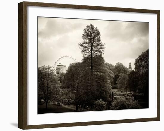 View of St James's Park Lake and Big Ben - London - UK - England - United Kingdom - Europe-Philippe Hugonnard-Framed Photographic Print